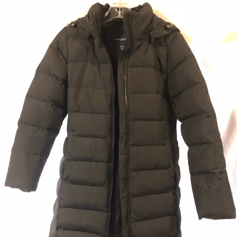 Lands End puffer coat.